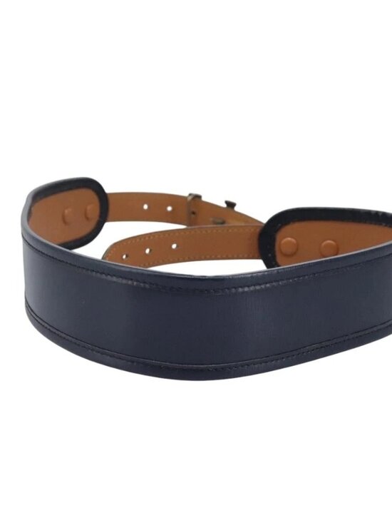 HERMES Constance Belt Leather Navy Auth am7633 main image 4